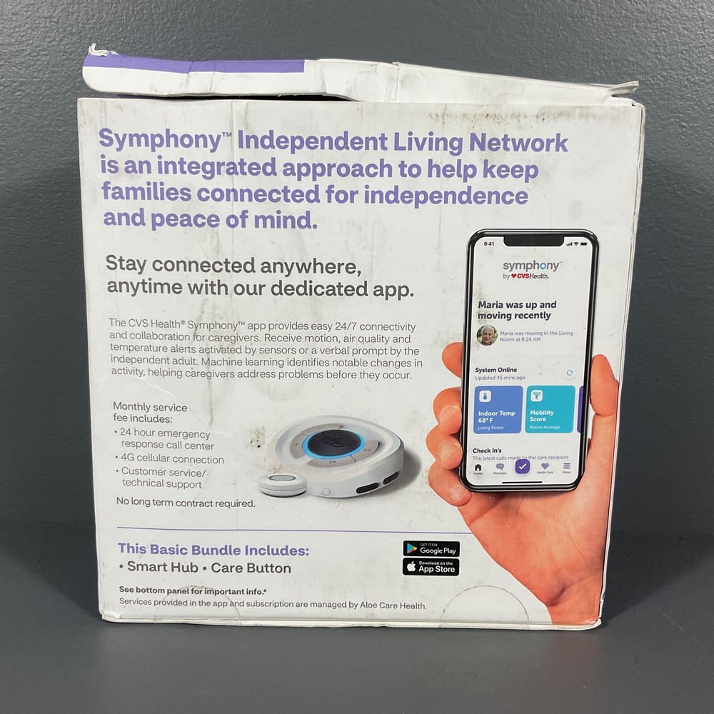 CVS Health Symphony Smart Hub Independent Living Network Basic Bundle Support