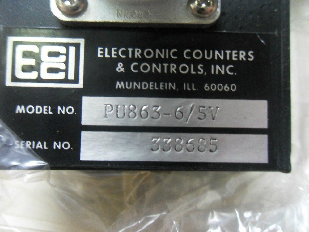 Electronic Counters Pu863-6/5V Encoder
