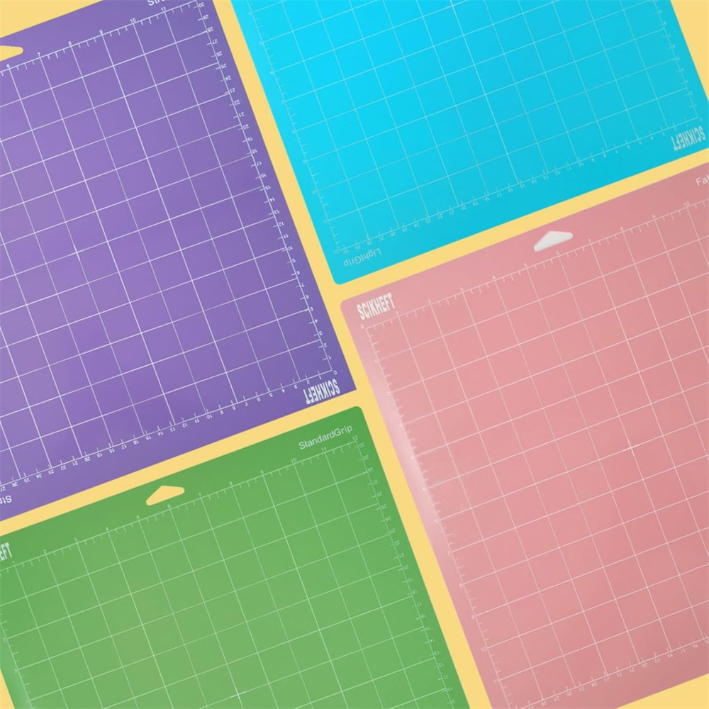 12x12 Inch Cutting Mats for Cricut Maker 4/Explore 4/Maker 3/Explore 3/Explore A