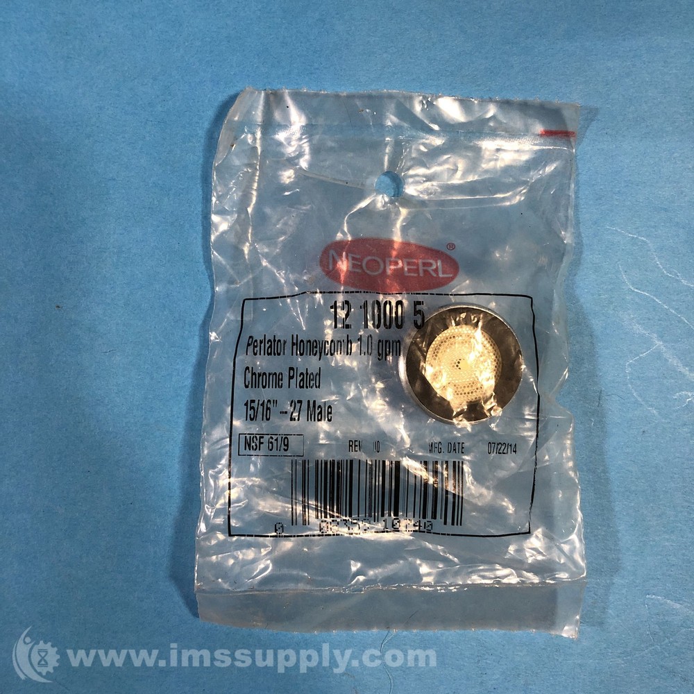 Neoperl 12 1000 5 Chrome Plated Perlator FNFP