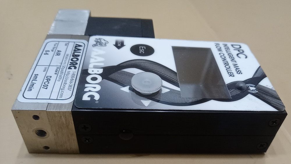 Aalborg AIR DPC07 DPC INTELLIGENT Mass Flow Controller Digital Meter 0-5