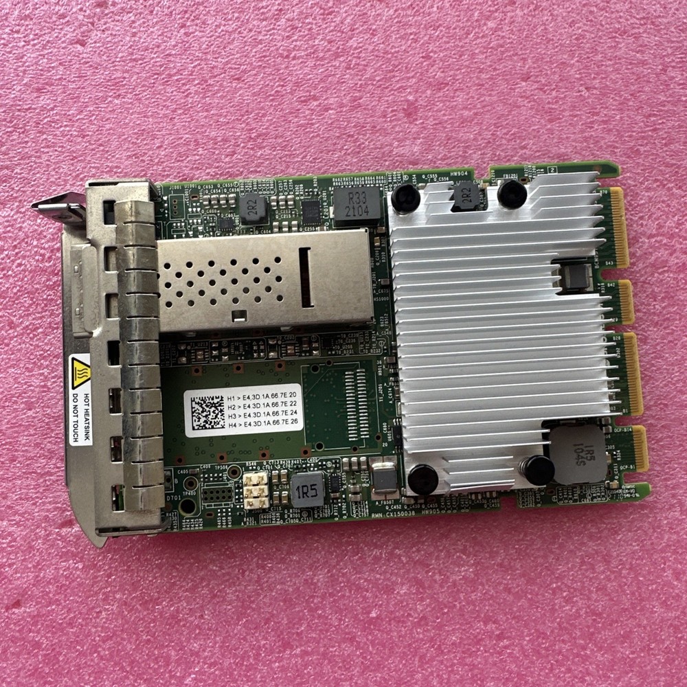 Broadcom 957504 1-Port QSFP28 100GbE Network Adapter BCM957504-N1100FY