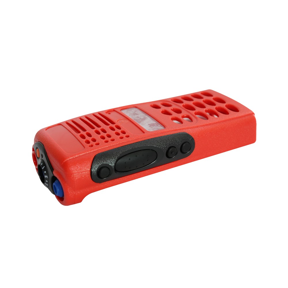 Red Full-keypad Replacement Front Housing Case Cover For HT1250 Handheld