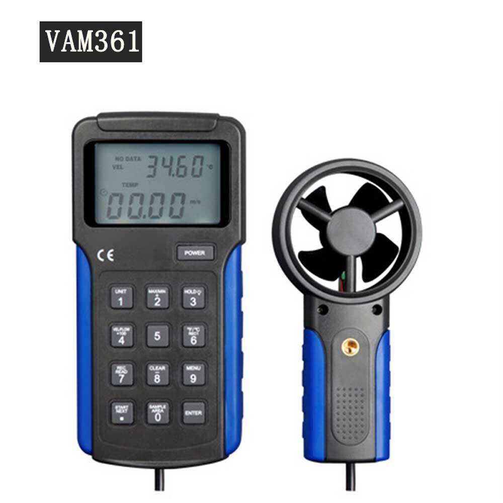Vam361 Anemometer Split Handheld Anemometer Digital Display Anemometer