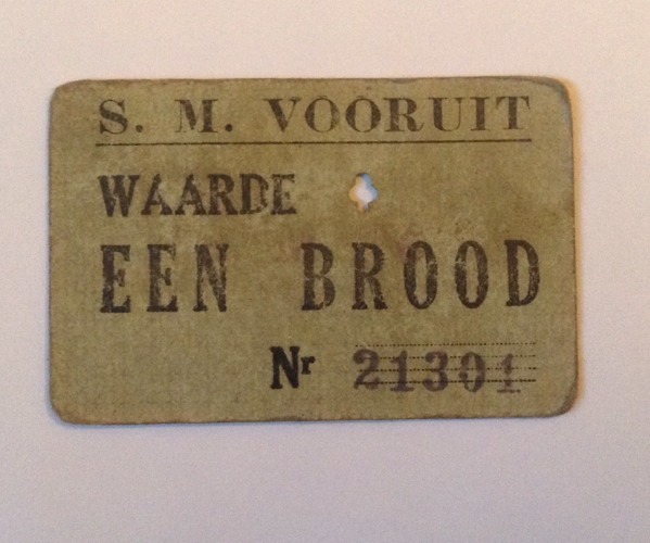 Gent, Samenwerkende. Een Brood. Dated 1941.