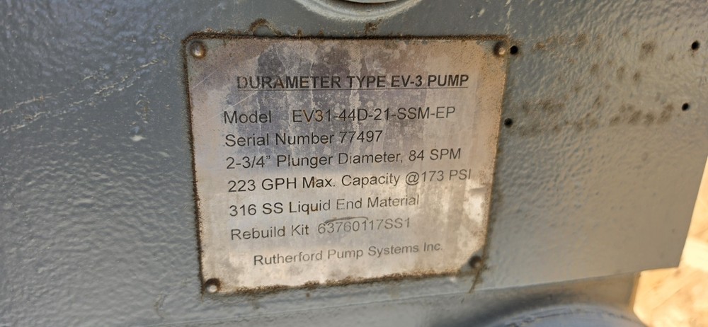 Durameter TypeEV-3 Pump