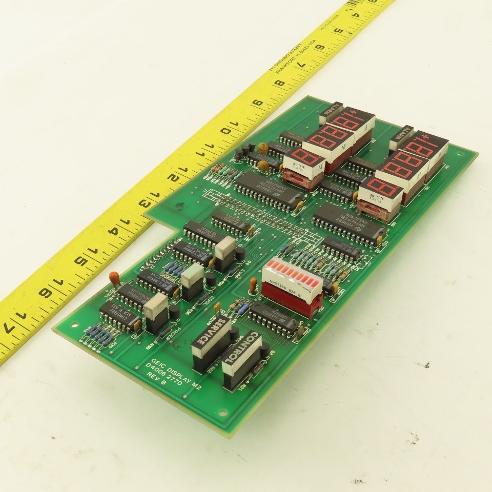 General Eastern D 4006 2770 Hygrometer M2 Display Circuit Board