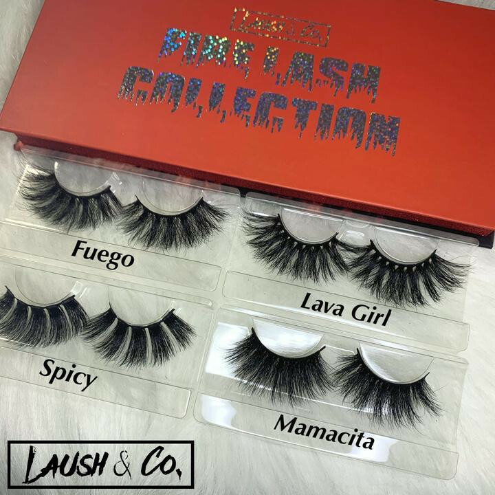Laush & Co Fire Lash Collection