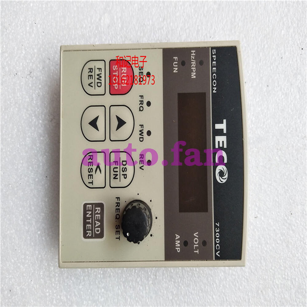 1 PCS 7300CV TECO inverter operator panel