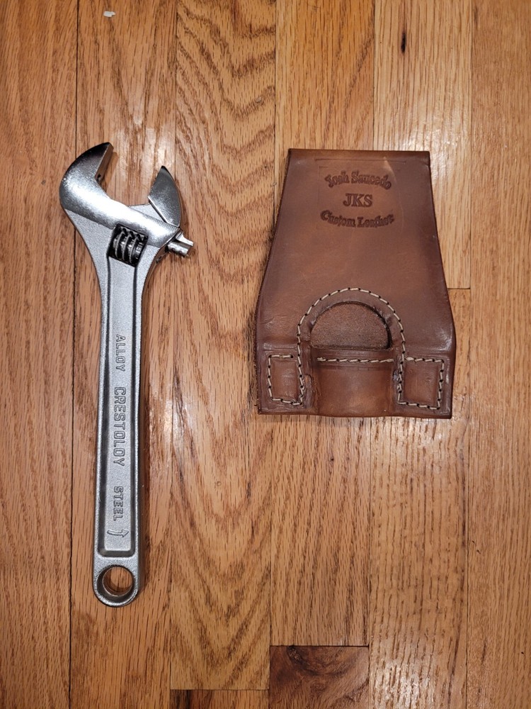 Leather Crescent Tool Holder