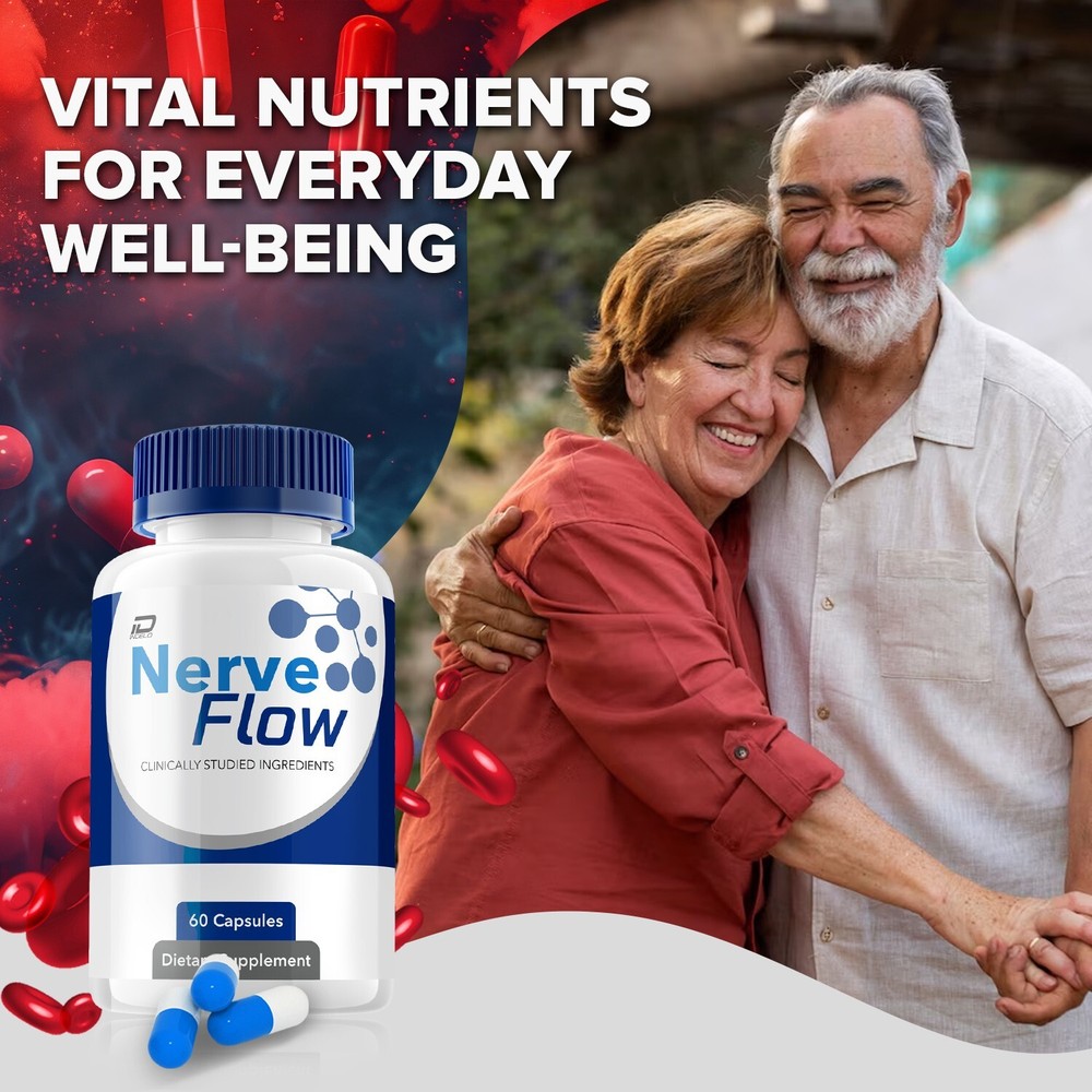 (2 Pack) Nerve Flow Capsules – NerveFlow All Natural Glycogen Support