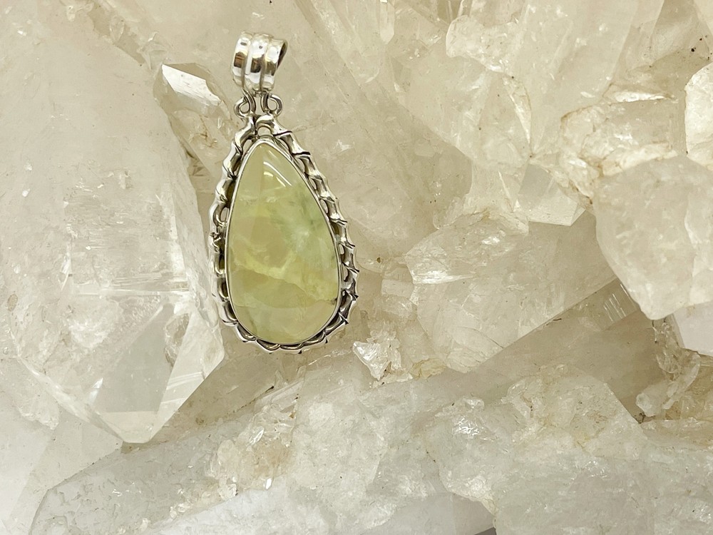 Prehnite Pendant $120