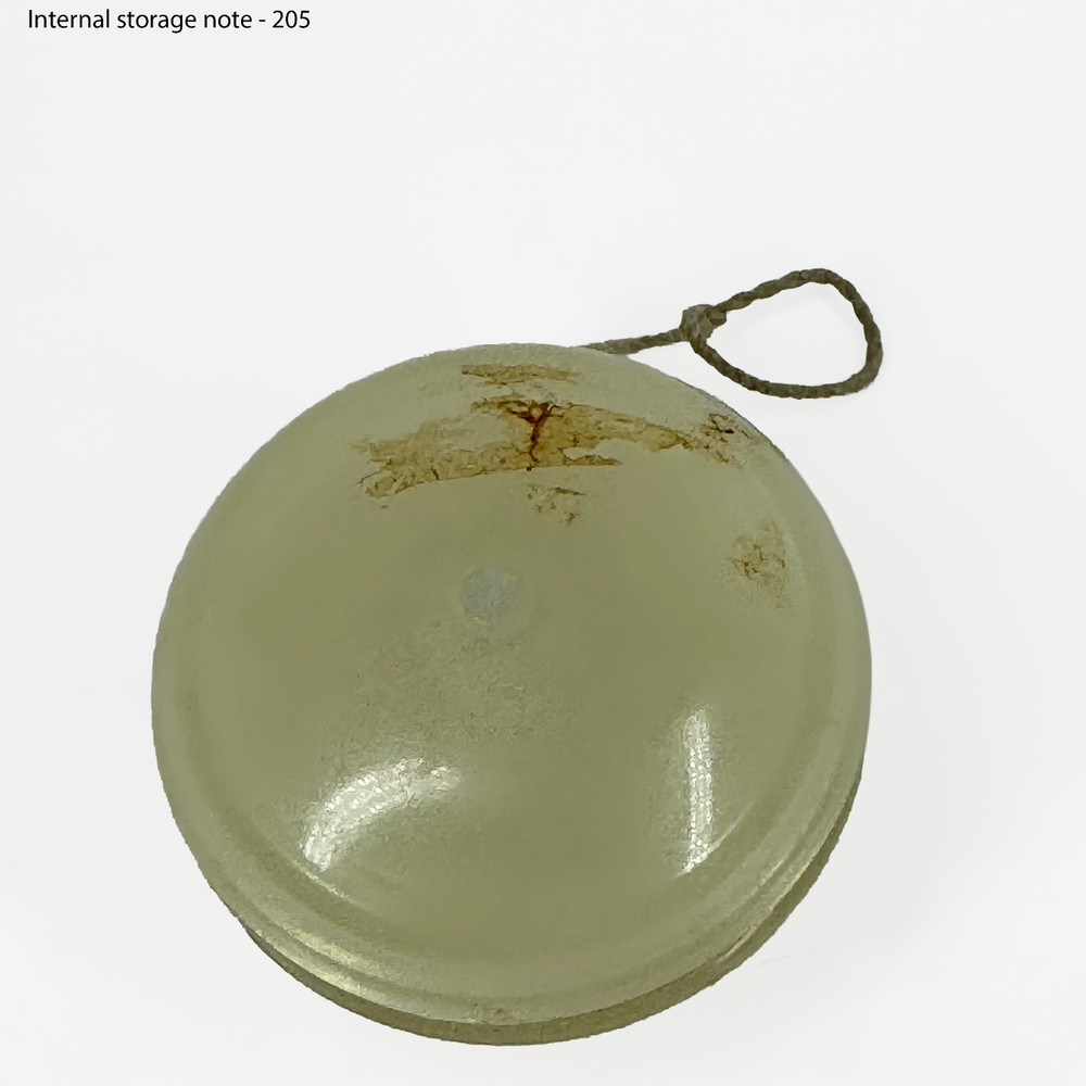 DUNCAN Glow Imperial Yo-Yo Classic Plastic Translucent Off-White