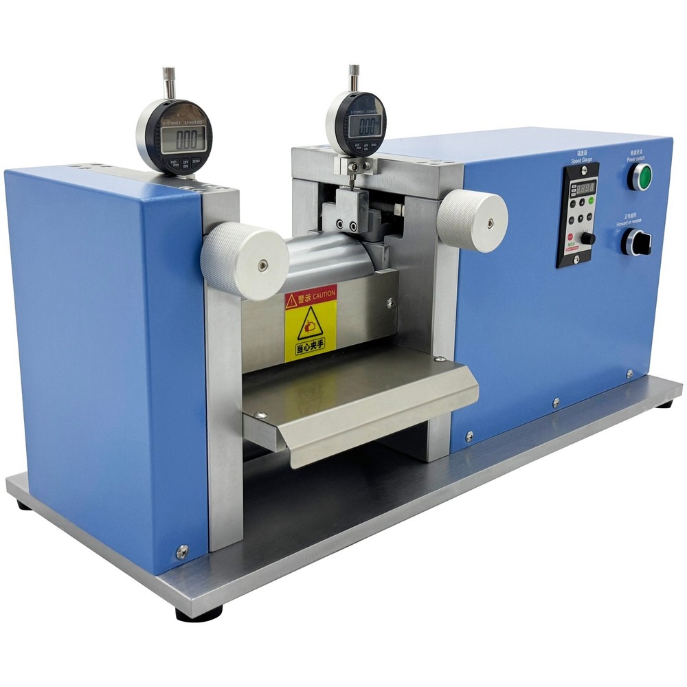 Vertical Battery Electrode Sheet Calendering Machine Roller Press Machine 110V
