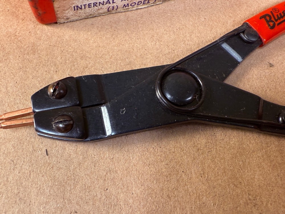 Blue Point PR-36 Retaining Ring Plier Kit Internal/External PR-37 PR-38