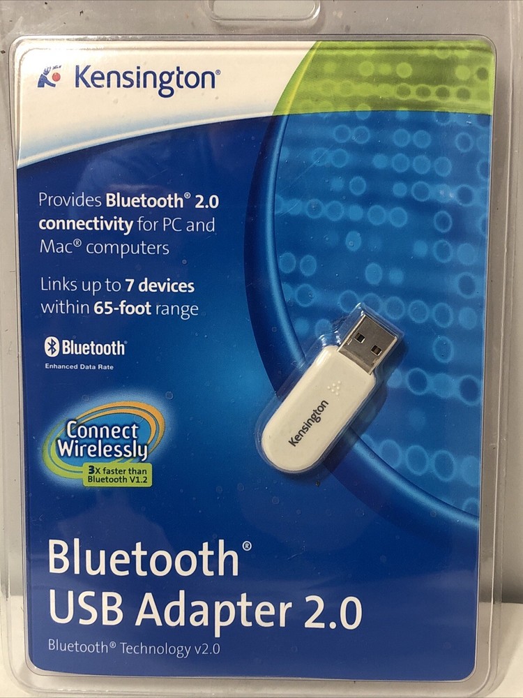 Kinsington Bluetooth USB Adapter 2.0 Brand New