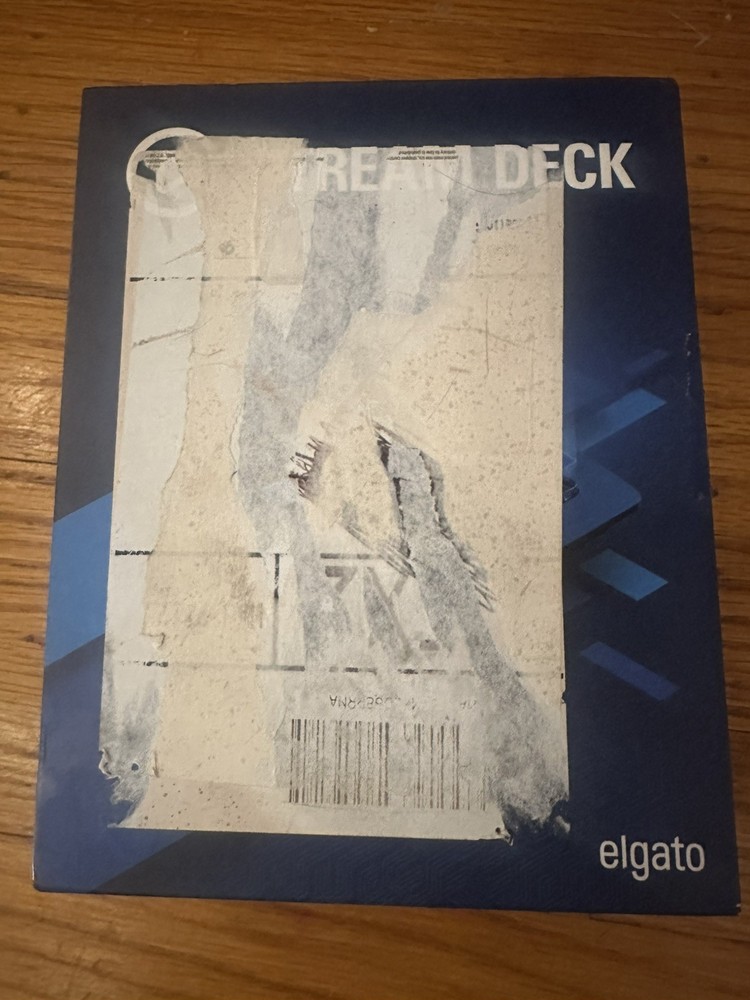 Elgato Stream Deck Live Content Creation Controller Black 15 Keys Open Box Mk2