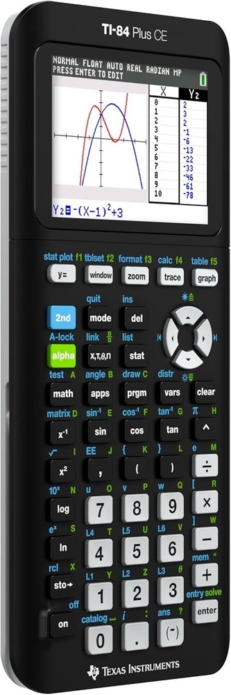 High-Resolution TI-84 Plus Graphing Calculator