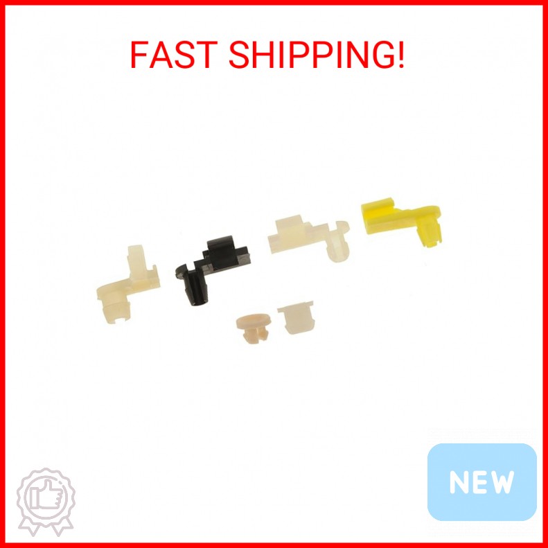 Dorman 75450 Door Lock Rod Clips Compatible with Select Models, 6 Piece