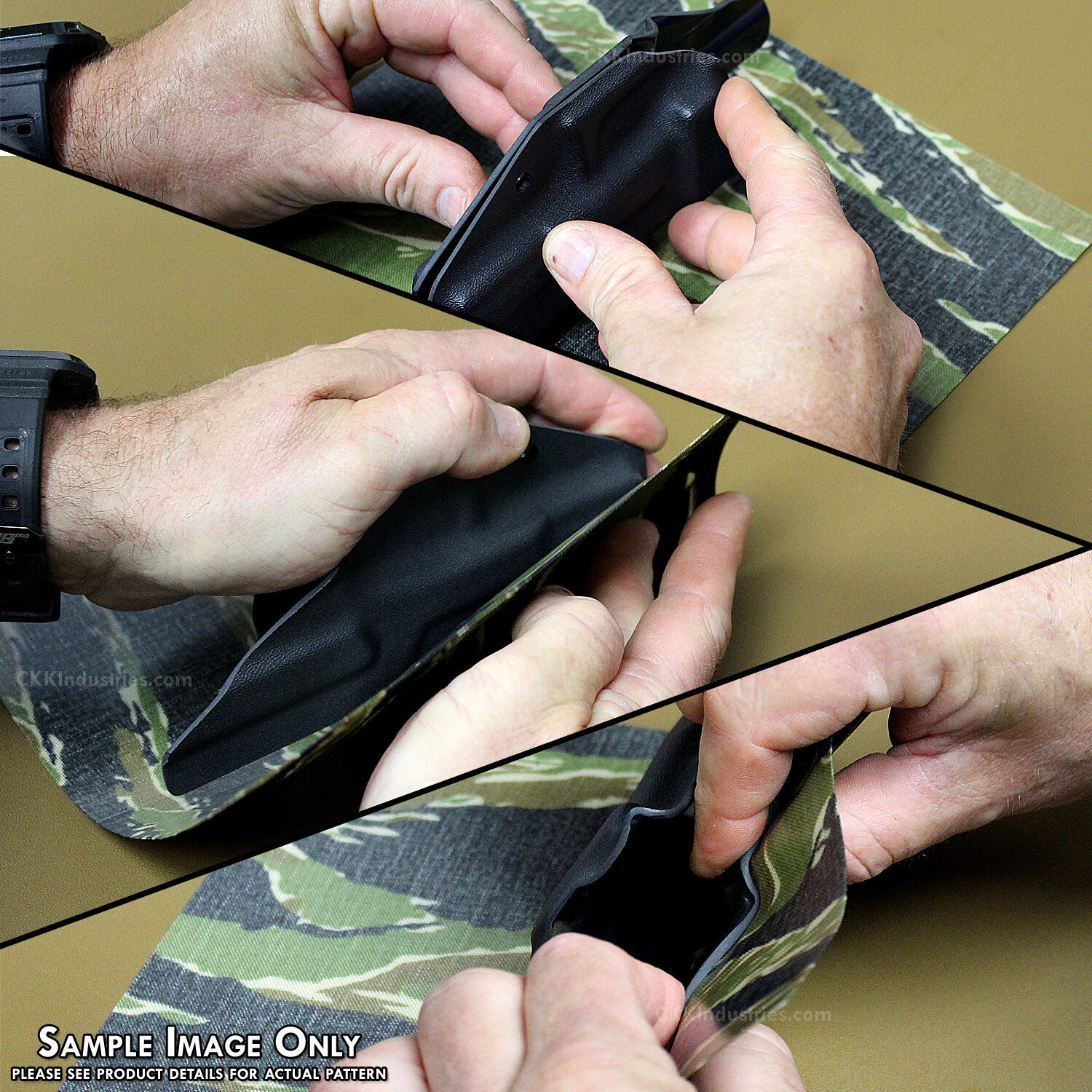 EDC Wrap - Cordura Fabric Wrap - Multiple Sizes - (Multiple Patterns Available)