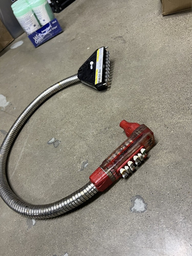 WUNDERBAR BARGUN 10 BUTTON RED 36" HOSE M410620RSF3
