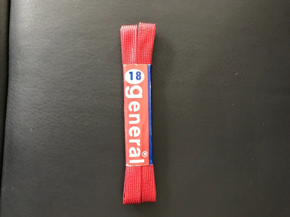 18" Red Shoe Laces - A