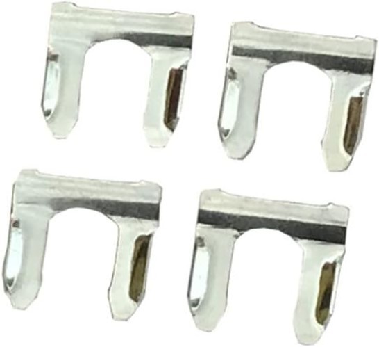 8PCS Metal Brake Cable Flex Line Clips Retainers Bracket Replacement U Shaped...