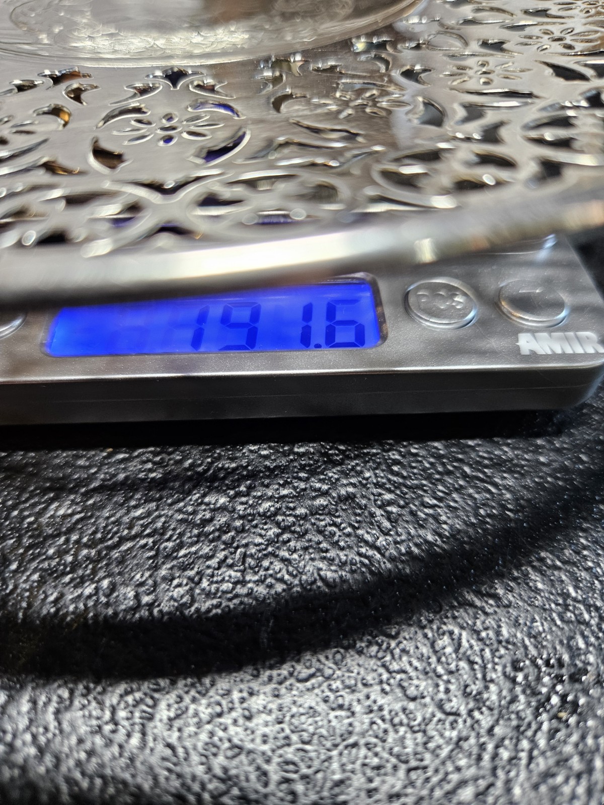 E. A. Brown Antique Sterling Silver Fancy Tray / Dish