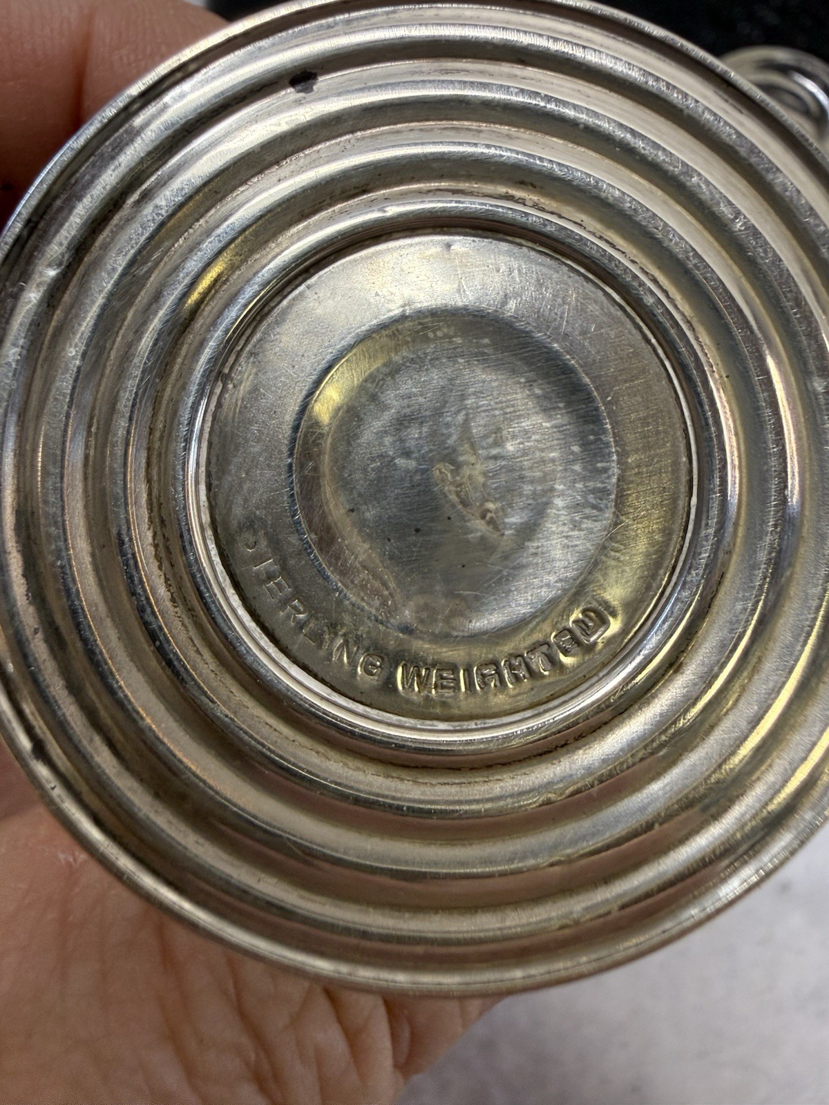 Sterling Silver Weighted Salt & Pepper Shakers