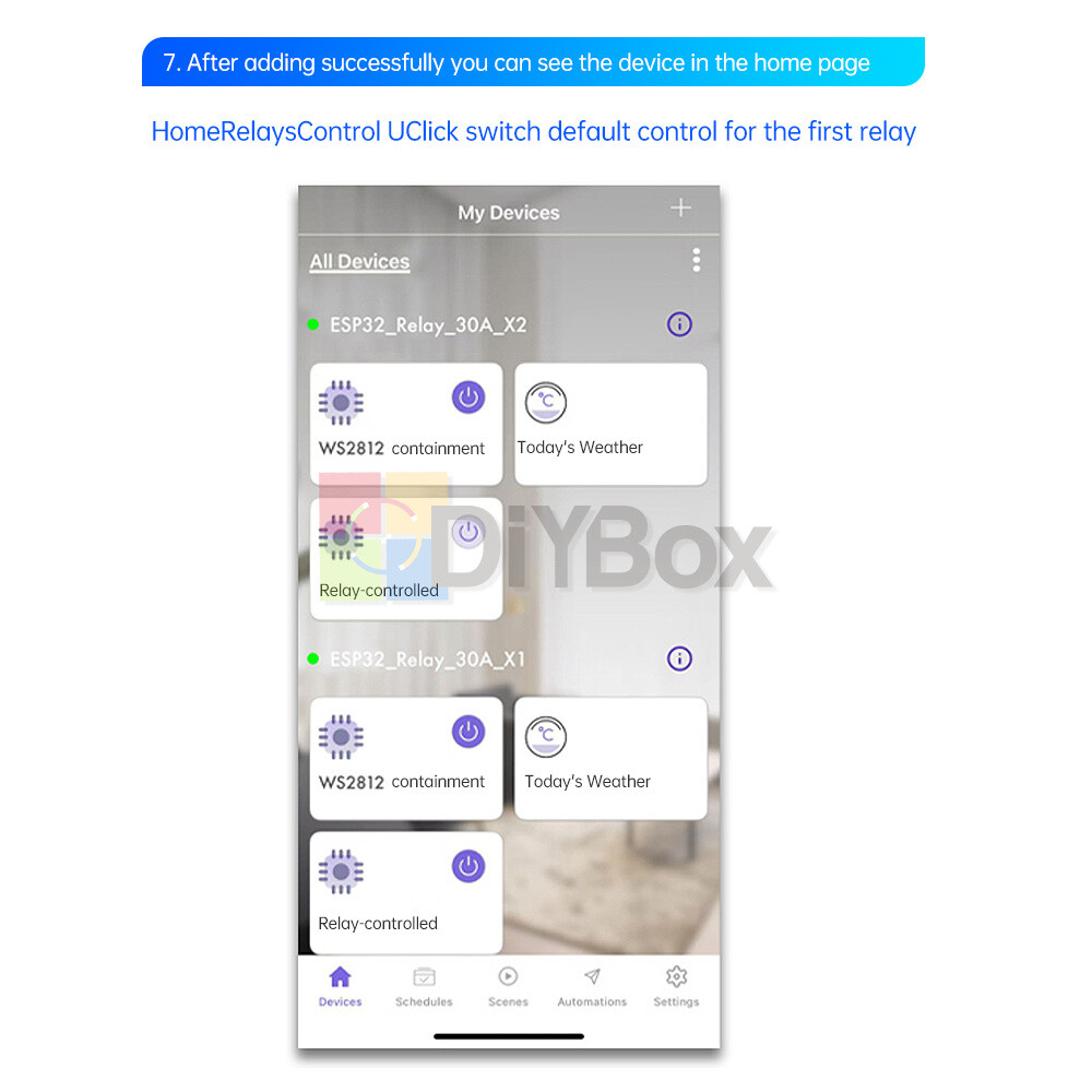 Type-C ESP32-C6 WIFI Bluetooth Development Board Single Channel Relay Module DIY