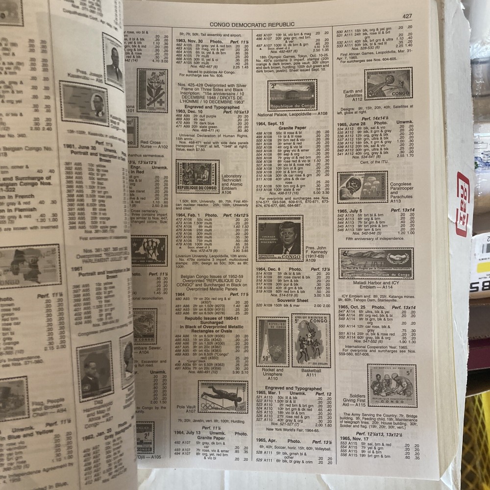 Scott 2003 Standard Postage Stamp Catalogue, Vol. 2: C-F