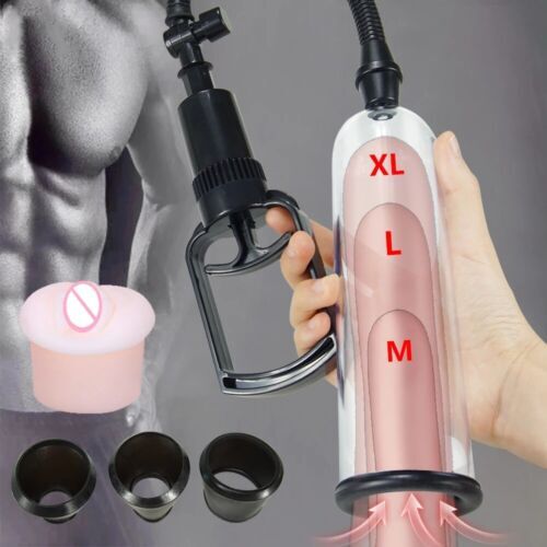 Vacuum Penis Pump for Male ED Enhancement Erectile Enlargement Penis Enlarger BG