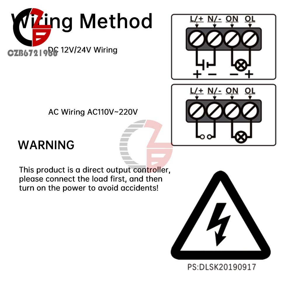 W3050 AC110-220V LCD Digital Microcomputer Time Controller Delay Relay Module