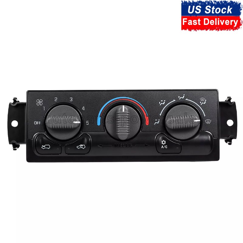 A/C Climate Control Module Switch For 1999-2002 Chevy Silverado GMC Sierra 1500