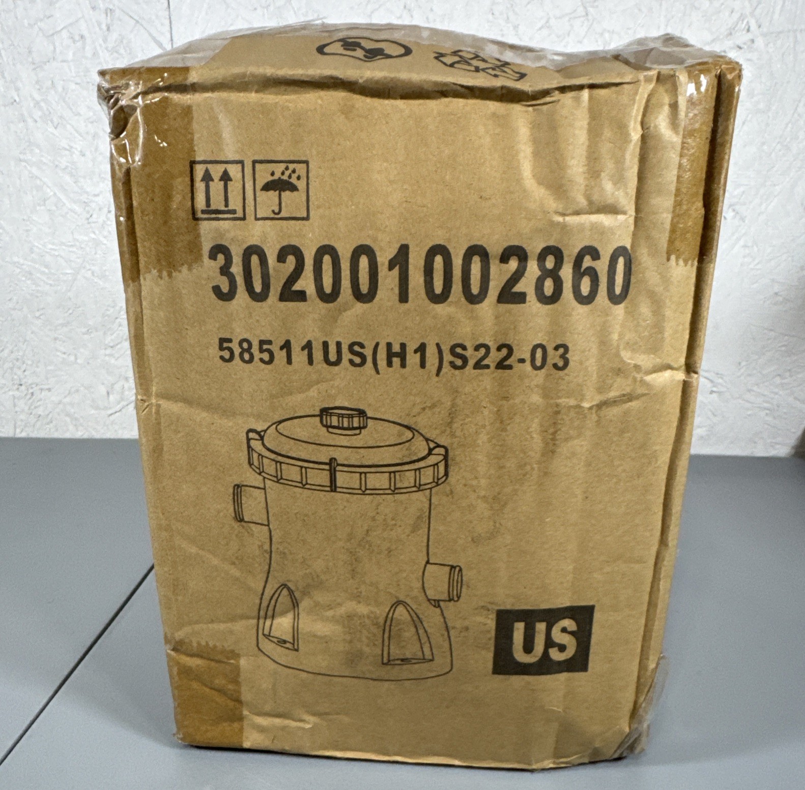 Bestway Flowclear 330 Gal Swimming Pool water water Pump Filter 58511E New