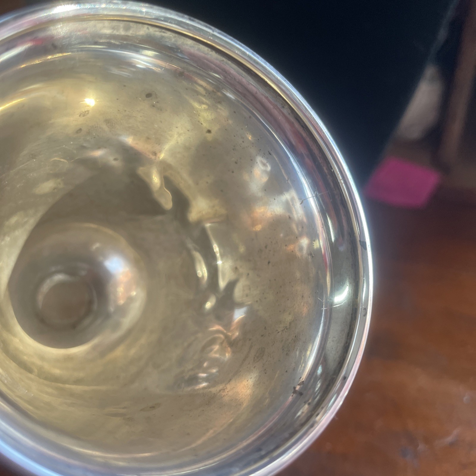 sterling silver reed and barton Weighted Base Cordial Goblet Stem