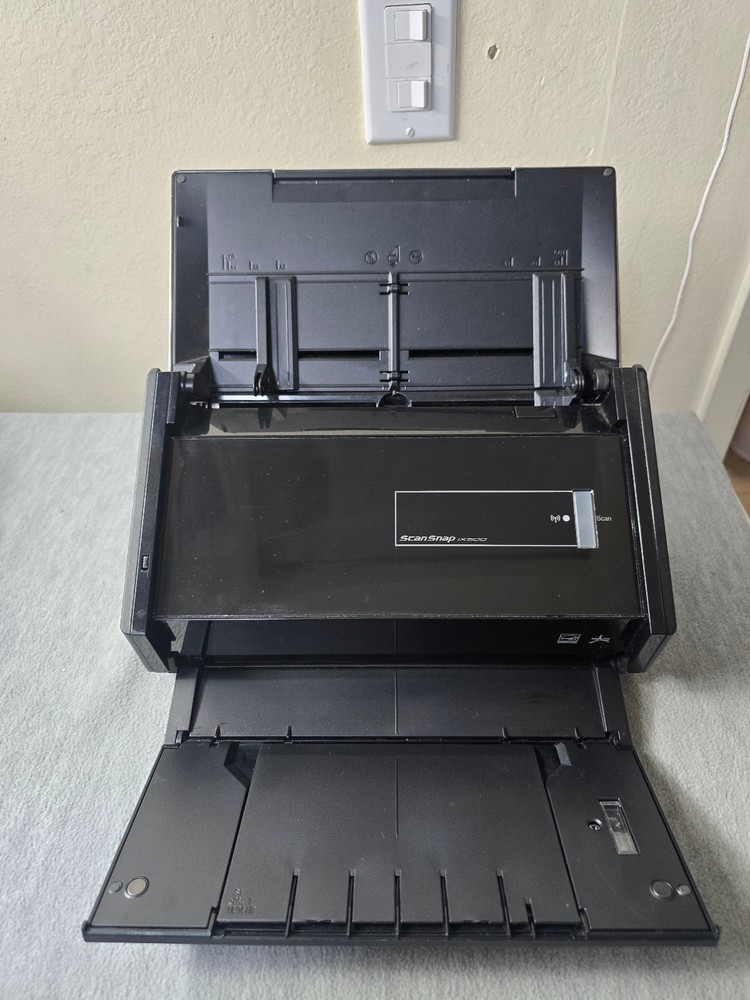 Fujitsu ScanSnap ix500 Wireless Document & Image Scanner with Power Supply