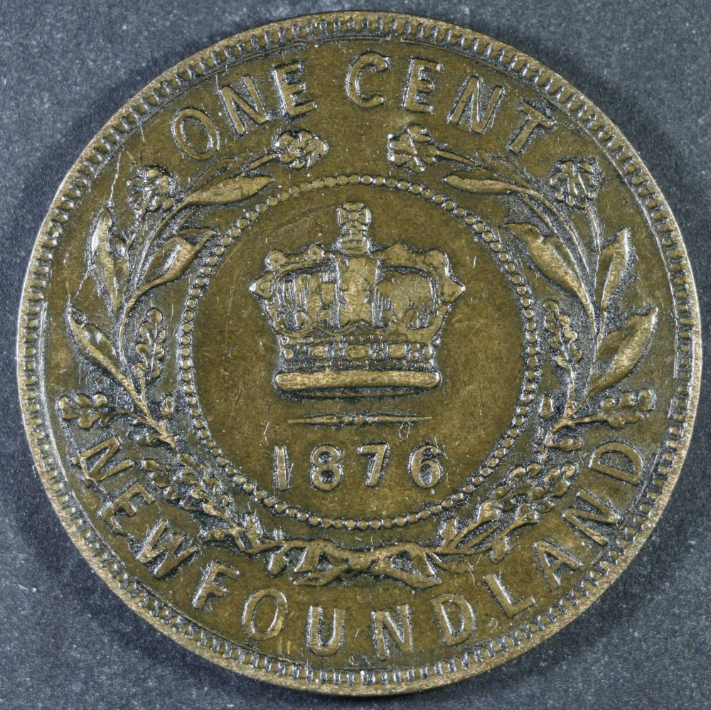 1876H Newfoundland 1¢ - EF Condition   SC3
