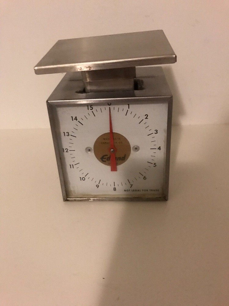 Edlund Deluxe Model SS-16 16oz Fixed Dial Mechanical Portion Scale