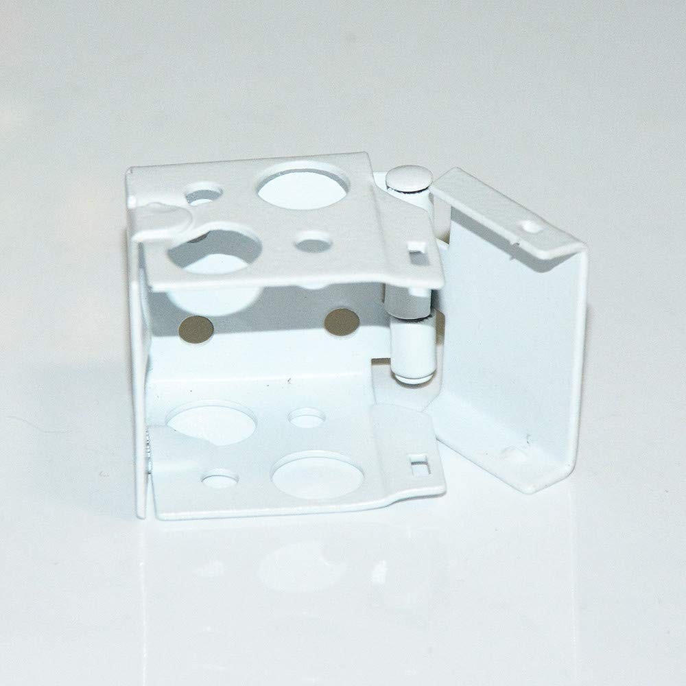 Box Mounting Bracket 1set for 1" Mini Blinds White Color Window Blinds