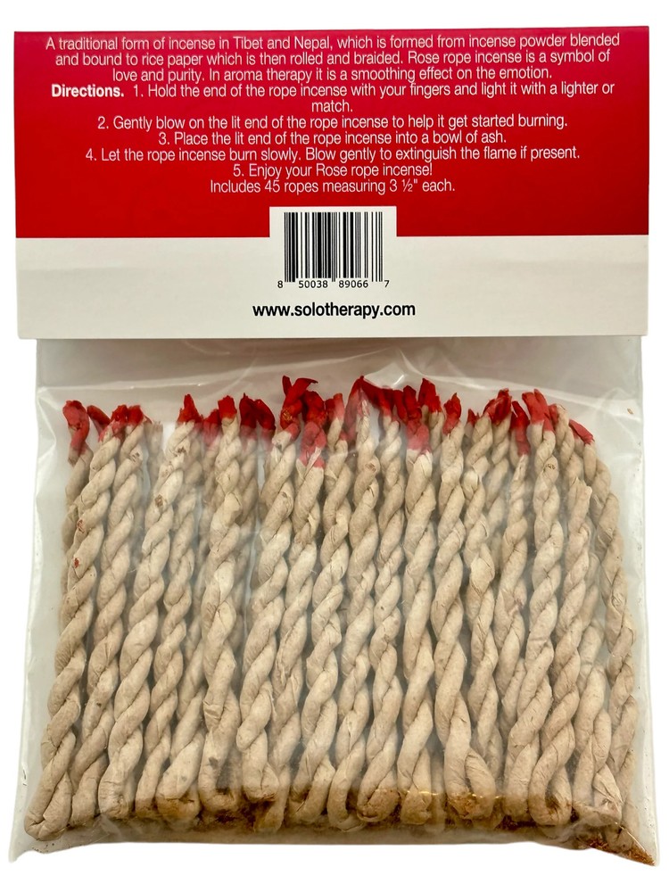 Rose Tibetan Rope
