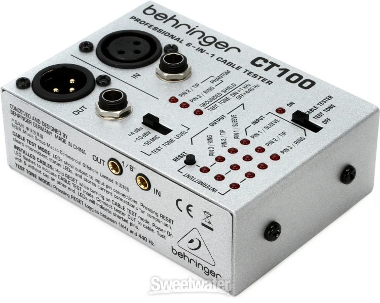 Behringer CT100 6-in-1 Cable Tester