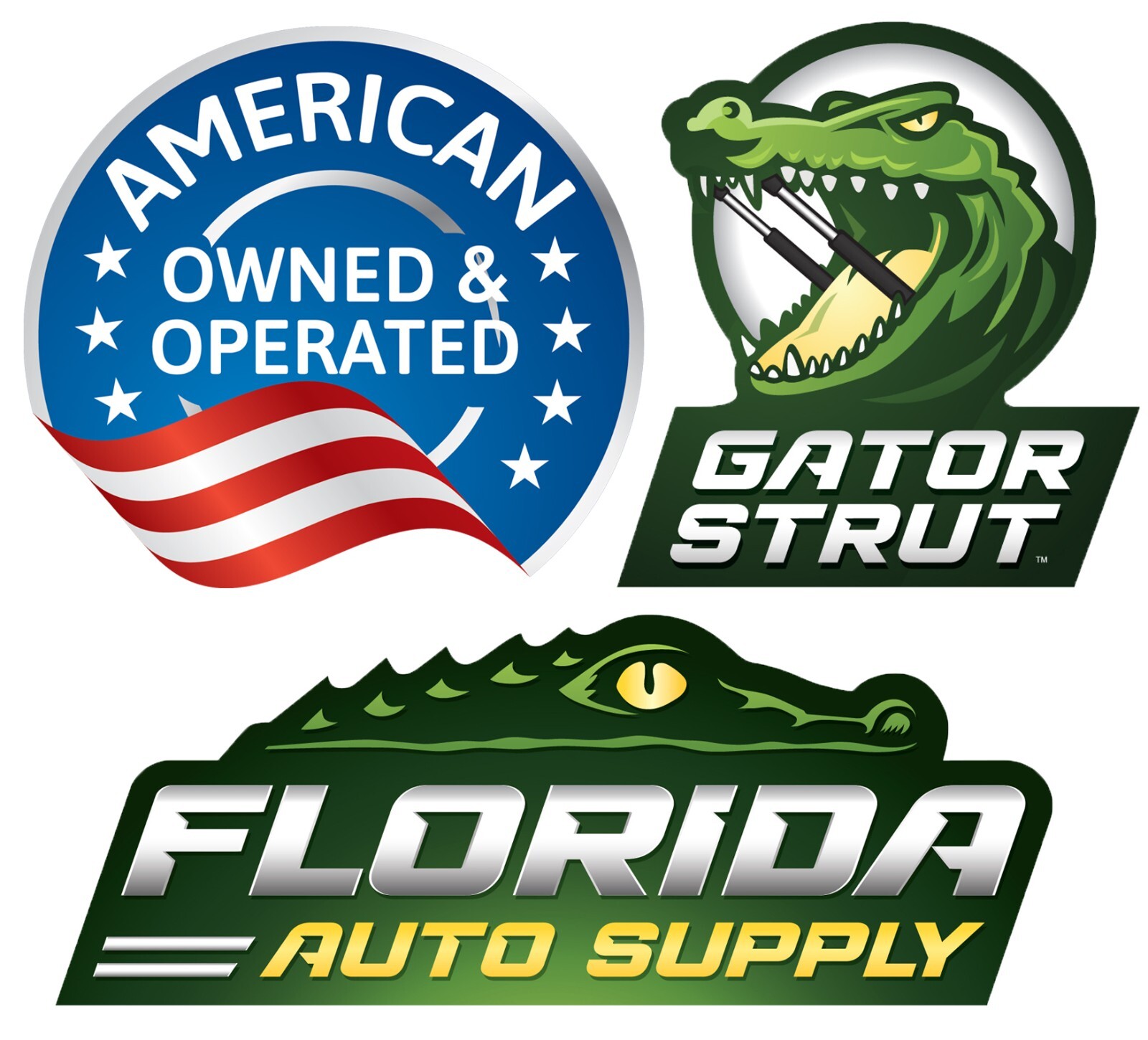 2 Deck Lid Compartment Lift Supports FAS-659 For 98-04 C5 Corvette Convertibles