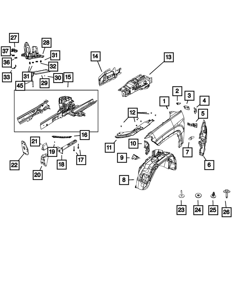 Genuine Mopar Battery Strap 68435955AB