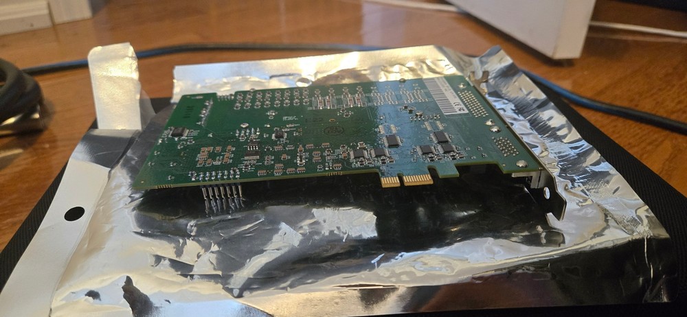 AudioScience - ASI6644 - PCIe Audio Card - Tested Fully Functional