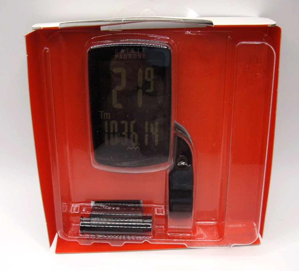 Cateye Padrone Stealth Edition Wireless With Out-Front Bracket - New, Open Box