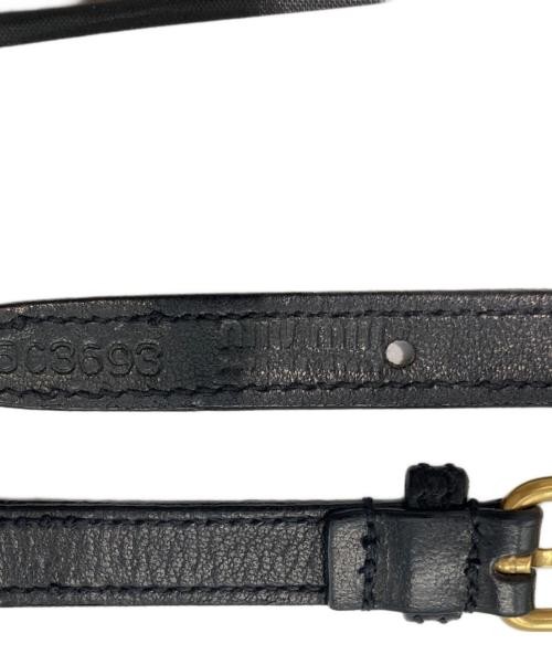 MIU MIU Chain belt black
