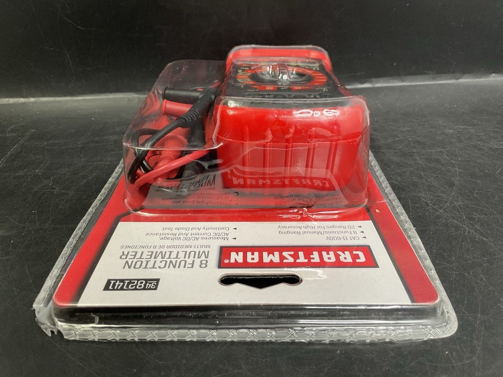 Craftsman 8 Function Digital Multimeter 34-82141 ~ NEW/SEALED