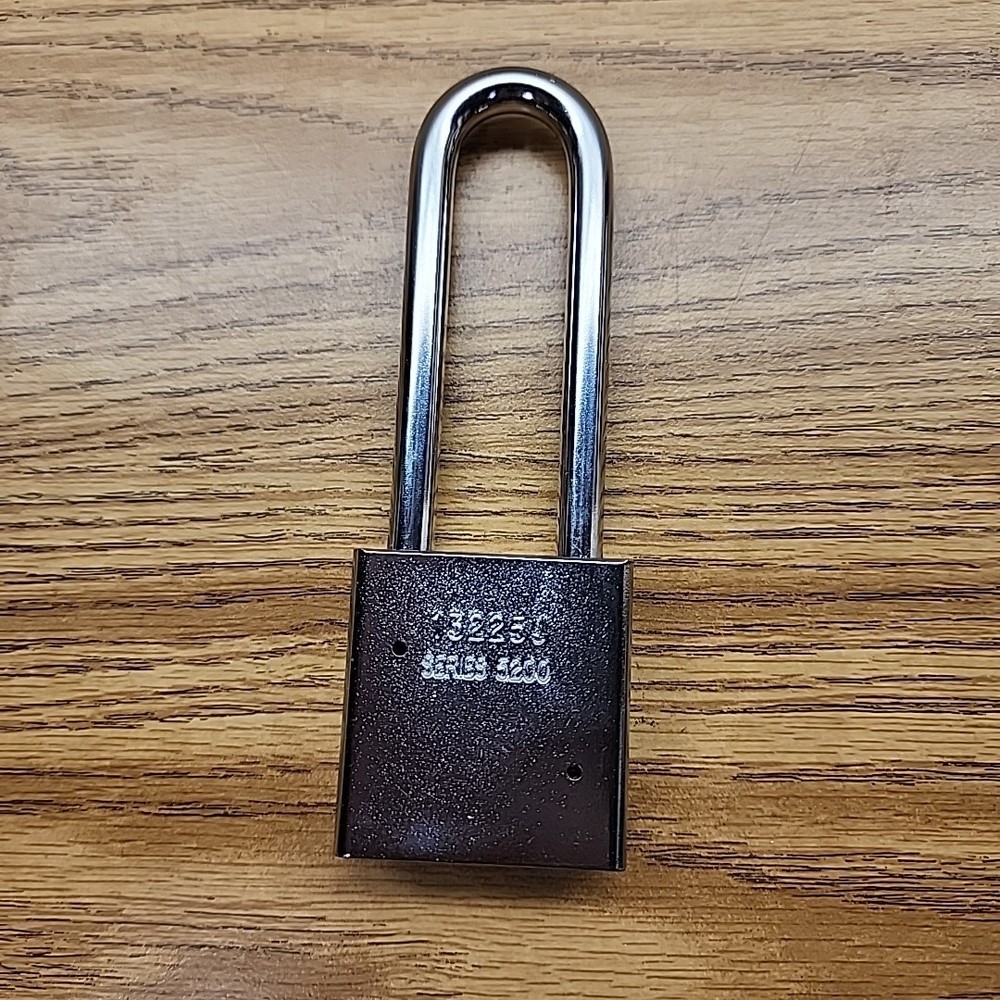 American Lock A5202 Padlock, Keyed Different, Long Shackle, Rectangular Steel