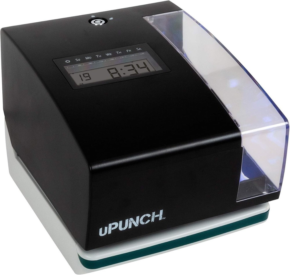 Accurate Digital Clock for Employee Attendance and Document Management